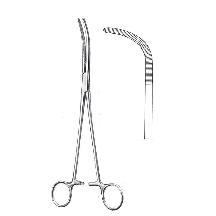 Rumel Dissecting Forceps, Cvd, 23cm - Surgi Equipment